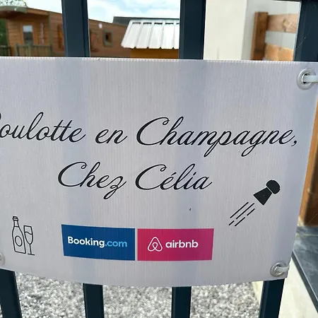 Chalet Chez Celia, Roulotte En Champagne *